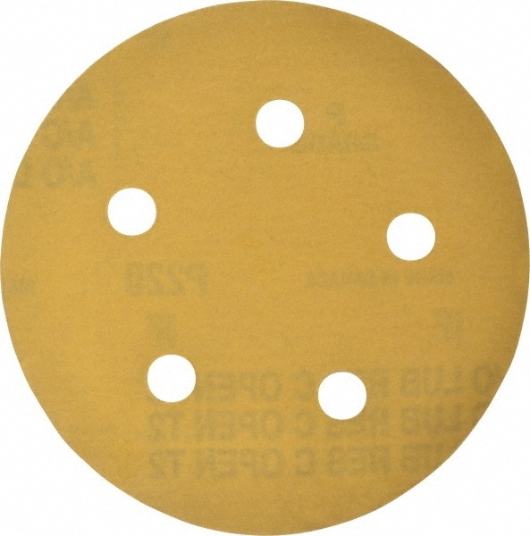 Made in USA 809775-07067 Hook & Loop Disc: 220 Grit, Coated, Aluminum Oxide Image