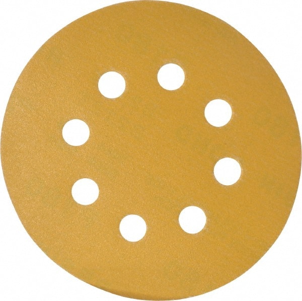 Made in USA - Hook & Loop Disc: 180 Grit, Coated, Aluminum Oxide ...
