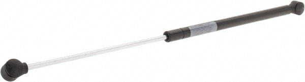 Guden GGN48-080-C Fixed Force Gas Spring: 0.24" Rod Dia, 0.59" Tube Dia, 80 lb Capacity 