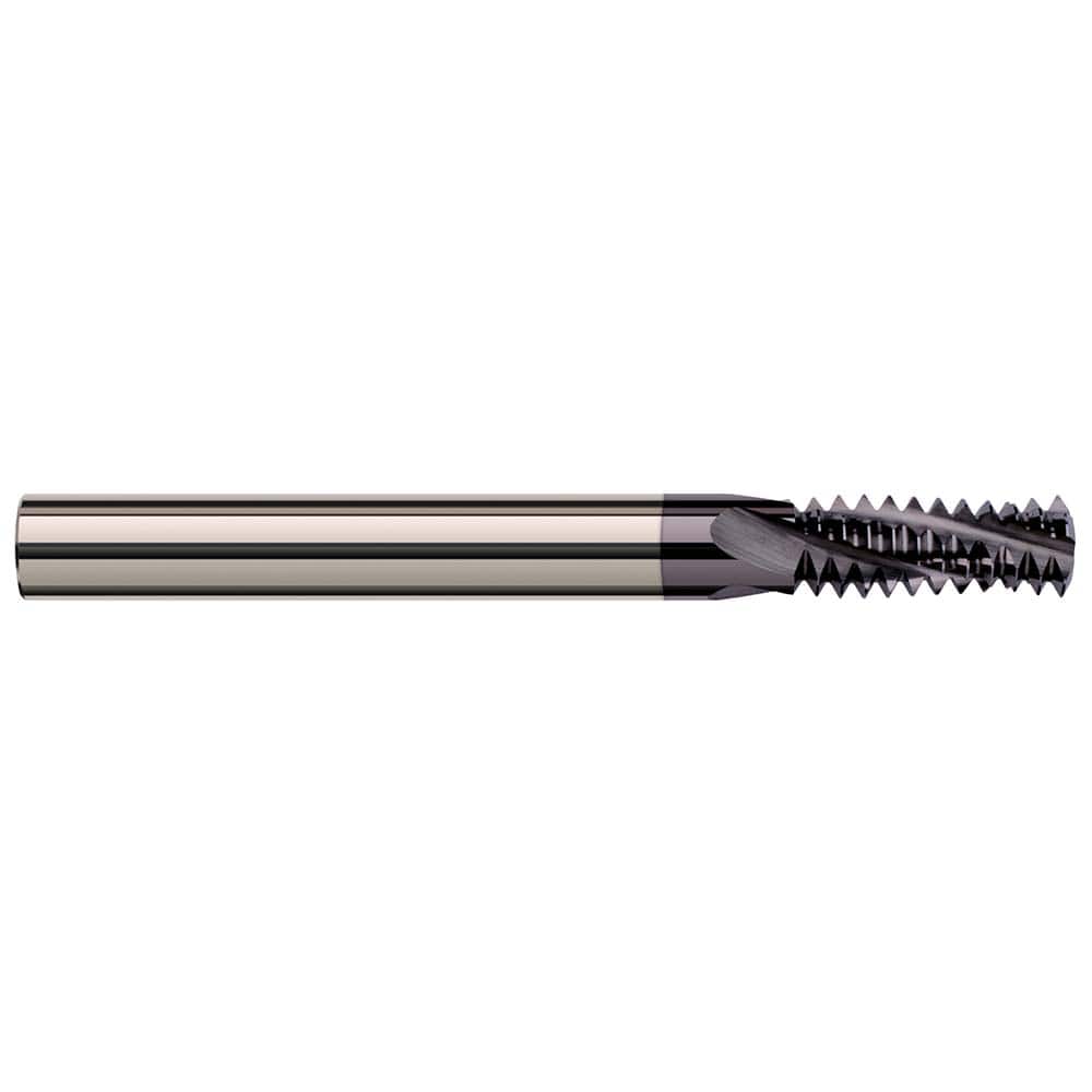 Harvey Tool 70064-C3 Helical Flute Thread Mill: 3/8-16, Internal & External, 4 Flute, 5/16" Shank Dia, Solid Carbide 