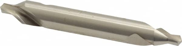 Spiral Flute Type High Speed Steel Double End Drill//Countersink Right Hand Cutting Direction