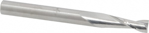 RobbJack NR-204-07 Square End Mill: 7/32 Dia, 5/8 LOC, 1/4 Shank Dia, 2-1/2 OAL, 2 Flutes, Solid Carbide Image