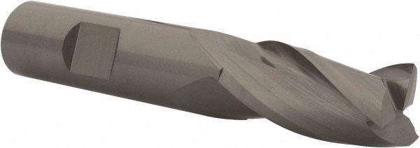 RobbJack NR-303-20 Square End Mill: 5/8 Dia, 1-1/4 LOC, 5/8 Shank Dia, 3-1/2 OAL, 3 Flutes, Solid Carbide Image