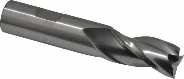 RobbJack NR-303-24 Square End Mill: 3/4 Dia, 1-1/2 LOC, 3/4 Shank Dia, 4 OAL, 3 Flutes, Solid Carbide Image