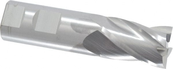 RobbJack NR-404-32 Square End Mill: 1 Dia, 1-1/2 LOC, 1 Shank Dia, 4 OAL, 4 Flutes, Solid Carbide 