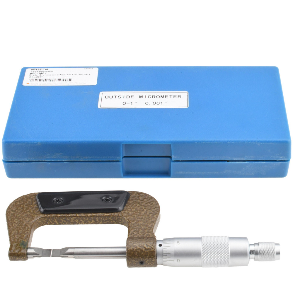 Value Collection Micrometer Value Collection - Blade Micrometer: Mechanical | MSC Direct
