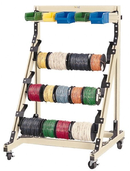 Hubbell Workplace Solutions HWP-RC02 Wire Spool Utility Cart: Aluminum 