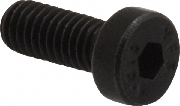 Value Collection 531040PR Low Head Socket Cap Screw: M4 x 0.7, 10 mm Length Under Head, Low Socket Cap Head, Hex Socket Drive, Alloy Steel, Black Oxide Finish Image