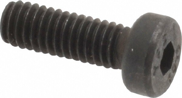 Value Collection 531042PR Low Head Socket Cap Screw: M4 x 0.7, 12 mm Length Under Head, Low Socket Cap Head, Hex Socket Drive, Alloy Steel, Black Oxide Finish Image