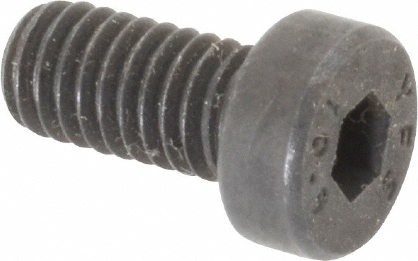 Value Collection 531097PR Low Head Socket Cap Screw: M6 x 1, 12 mm Length Under Head, Low Socket Cap Head, Hex Socket Drive, Alloy Steel, Black Oxide Finish Image