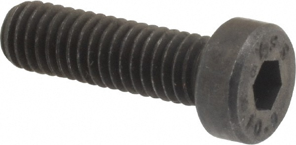 Value Collection 531106PR Low Head Socket Cap Screw: M6 x 1, 20 mm Length Under Head, Low Socket Cap Head, Hex Socket Drive, Alloy Steel, Black Oxide Finish Image