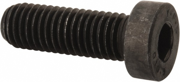 Low Hex Socket Cap Screw: M10x1.5, 30.00 mm Length Under Head, Alloy Steel, Black Oxide Finish - Fully Threaded, 7.00 mm Hex, SIP 147