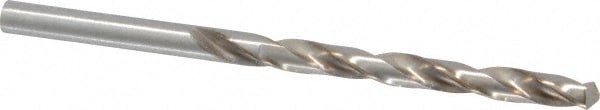 Mechanics Drill Bit: 13/64" Dia, 1180, High Speed Steel, Straight-Cylindrical Shank, Standard Point