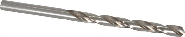 Mechanics Drill Bit: 7/32" Dia, 1180, High Speed Steel, Straight-Cylindrical Shank, Standard Point