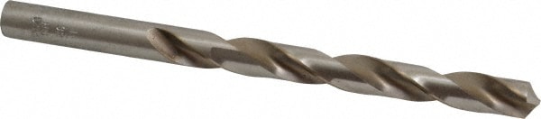 Mechanics Drill Bit: 11/32" Dia, 1180, High Speed Steel, Straight-Cylindrical Shank, Standard Point