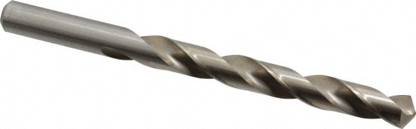 Mechanics Drill Bit: 7/16" Dia, 1180, High Speed Steel, Straight-Cylindrical Shank, Standard Point