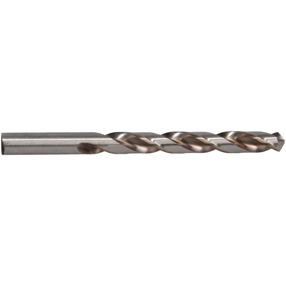 Mechanics Drill Bit: 7/16" Dia, 118 ° Point, High Speed Steel, Straight-Cylindrical Shank, Standard Point