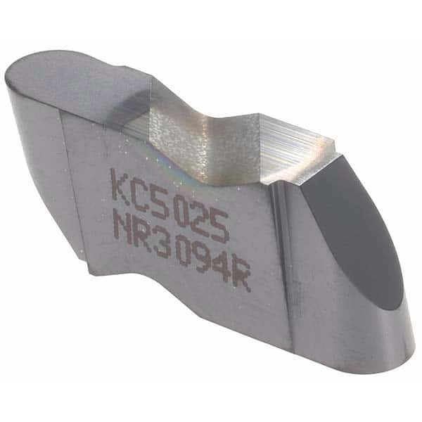 Grooving Insert: NR3094 KC5025, Solid Carbide