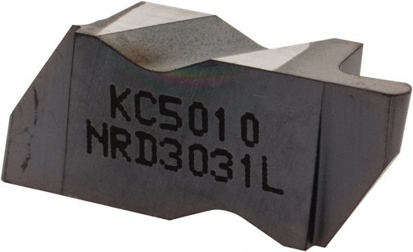 Grooving Insert: NRD3031 KC5010, Solid Carbide