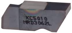 Grooving Insert: NRD3062 KC5010, Solid Carbide