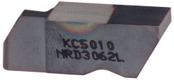 Kennametal 1818862 Grooving Insert: NRD3062 KC5010, Solid Carbide Image