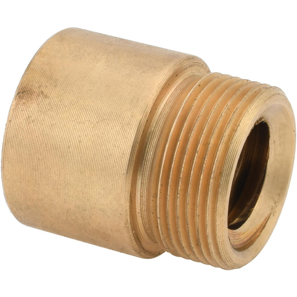 1-1/2" Long, 1-1/2" High, 1/2" Thread Length, Bronze, Left Hand, Round, Precision Acme Nut - 1.375-16 Thread Size, 2C Class of Fit