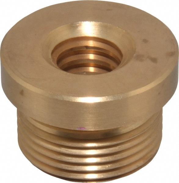 1.12" Long, 3/4" High, 1/2" Thread Length, Bronze, Right Hand, Round, Precision Acme Nut