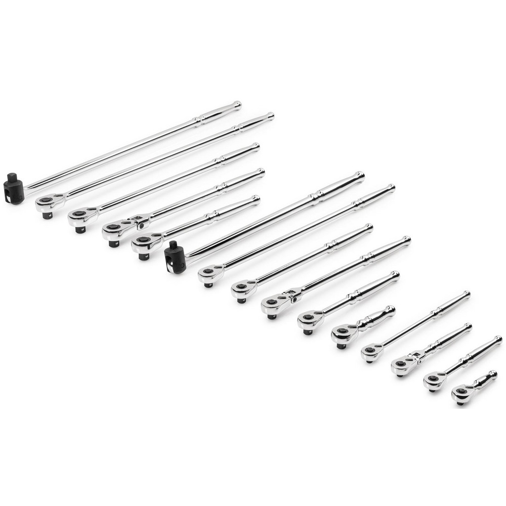 Tekton - Ratchet Sets: Drive Size (Inch): 1/2, 1/4, 3/8; Overall Length ...