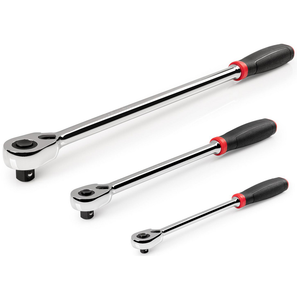 Big Size Rachet Set Tekton - Ratchet Sets: Drive Size (Inch): 1/2, 1/4, 3/8; Overall Length ...