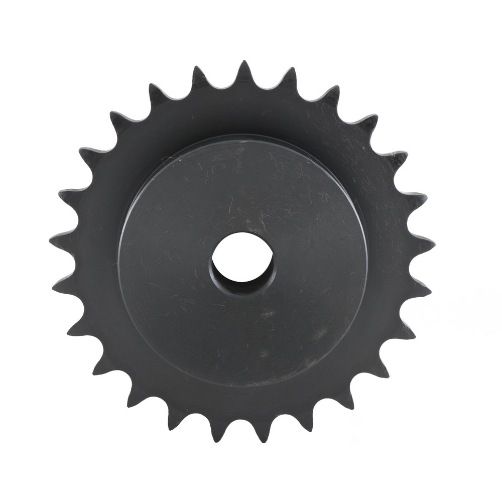 Plain Bore Sprocket: 35 Teeth, 1/2" Pitch, 2-1/4" Bore Dia, 3.25" Hub Dia - 5.86" OD