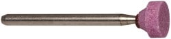 Mounted Point: 1/8" Thick, 1/8" Shank Dia, W173, 80 Grit, Medium