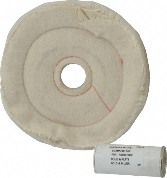 6" Diam Cushion Sewn Buffing Wheel Set