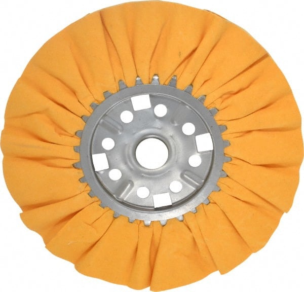 Divine Brothers 300005AM Unmounted Ventilated Bias Buffing Wheel: 12" Dia, 1/2" Thick, 1-1/4" Arbor Hole Dia 