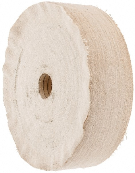 Divine Brothers 120003AM Unmounted Polishing Wheel Buffing Wheel: 8" Dia, 2" Thick, 1-1/4" Arbor Hole Dia 