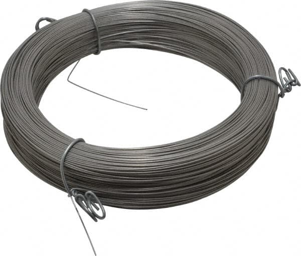 Trinity Brand Industries M-SMW-24 Music Wire Coil: 302 & 304 Stainless Steel, 0.024" Dia, 651 Long 