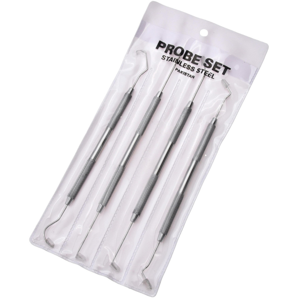 4 Piece Precision Probe Set - Stainless Steel