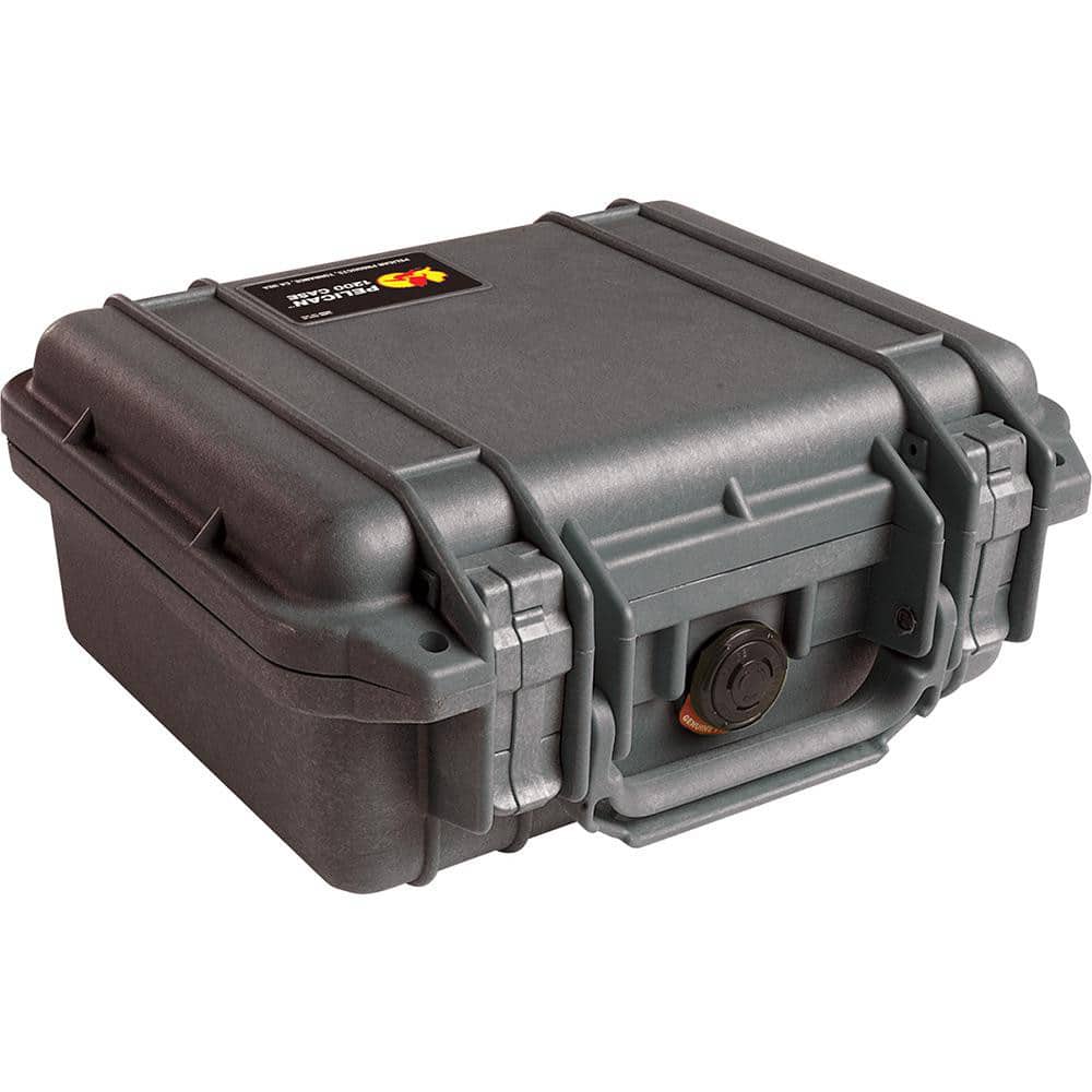 Pelican Products, Inc. 1200-001-110 Clamshell Hard Case: 9-11/16" Wide, 4.86" Deep, 4-7/8" High 