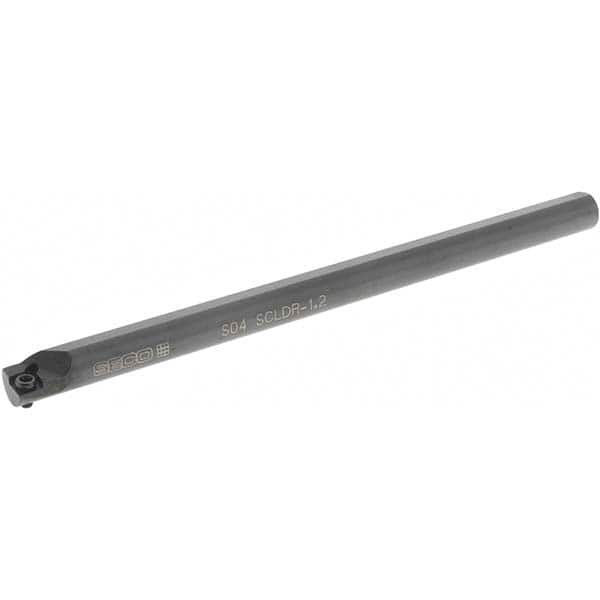 0.265" Min Bore, Right Hand SCLD Indexable Boring Bar