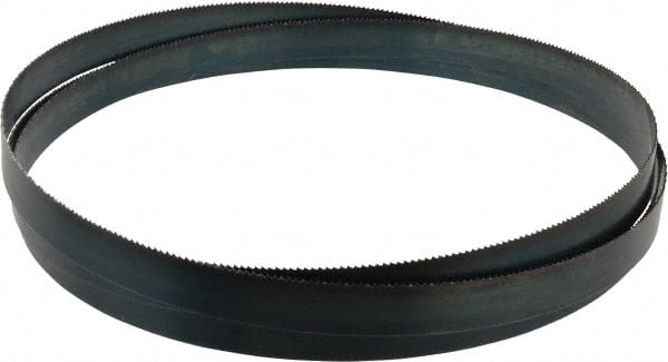 Disston E1789 Welded Bandsaw Blade: 10 10-1/2" Long, 1" Wide, 0.035" Thick, 8 TPI 
