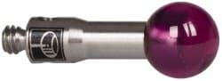 CMM Ball Stylus: 5 mm Ball Dia, 10 mm OAL, M2