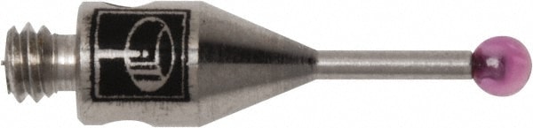 CMM Ball Stylus: 2 mm Ball Dia, 10 mm OAL, M2