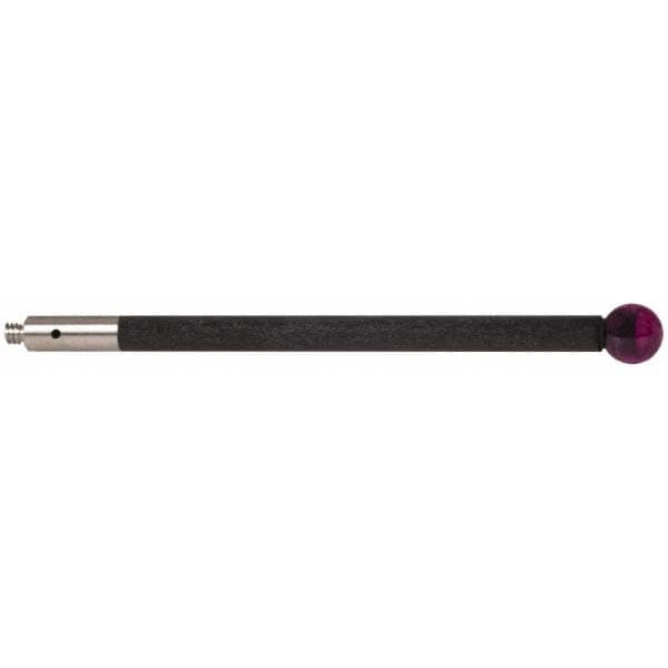 Renishaw A-5003-2286 CMM Ball Stylus: 0.1969" Ball Dia, M2 Thread, 1.9685" OAL 