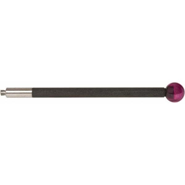 Renishaw A-5003-2287 CMM Ball Stylus: 0.2362" Ball Dia, M2 Thread, 1.9685" OAL Image