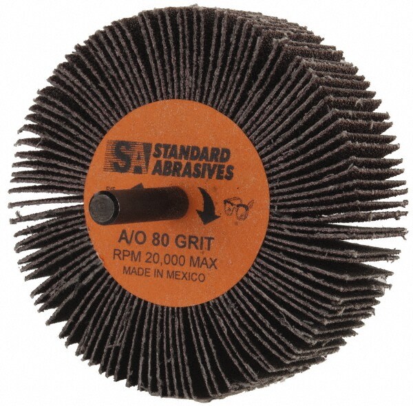 Norton Abrasives - St. Gobain Norton Metalite R265 Abrasive Flap Wheel, 1