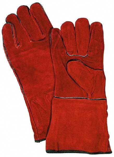 Welding Gloves: Leather, General Welding Application