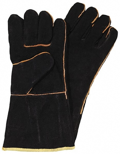 Welding Gloves: Leather, General Welding Application