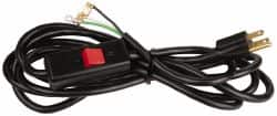 Gast AA896 Air Compressor Power Cord Assembly: 10 QAL, Use with Gast Vacuum Pump 
