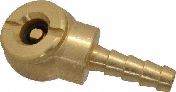 1/4-Inch FPT Coilhose Pneumatics CH10 Brass Closed Ball Chuck and Clip 