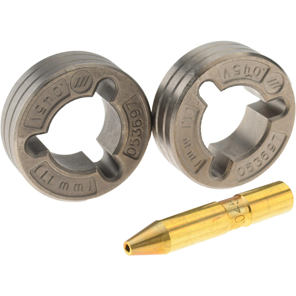 MIG Welder Nozzle/Tip/Insulator - .045" V-GROOVE DRIVE ROLL/GUIDE TUBE KIT