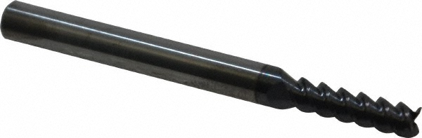 Accupro 3601562C11 Square End Mill: 5/32 Dia, 9/16 LOC, 3/16 Shank Dia, 2 OAL, 3 Flutes, Solid Carbide Image